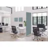 Toile tendue sur cadre Noir - Hexagone-Mur Déco : Conception standard Altumis
