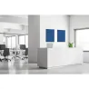 Toile tendue sur cadre Noir - Hexagone-Mur Déco : Conception standard Altumis