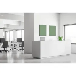 Toile tendue sur cadre Noir - Hexagone-Mur Déco : Conception standard Altumis