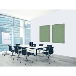 Toile tendue sur cadre Noir - Hexagone-Mur Déco : Conception standard Altumis