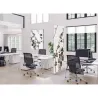 Toile tendue sur cadre Noir - Cerisier japonais-Mur Déco : Conception standard Altumis