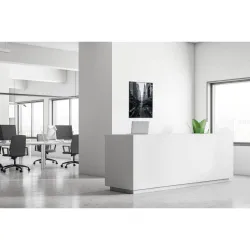 Toile tendue sur cadre Noir - New York-Mur Déco : Conception standard Altumis