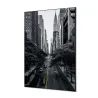 Toile tendue sur cadre Noir - New York-Mur Déco : Conception standard Altumis