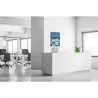 Toile tendue sur cadre Noir - Vagues de Mer-Mur Déco : Conception standard Altumis
