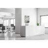Toile tendue sur cadre Noir - Fleurs Perce-neige-Mur Déco : Conception standard Altumis