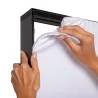 Brightbox Double - Toile tendue sur cadre - Noir-Toile tendue sur cadre Altumis