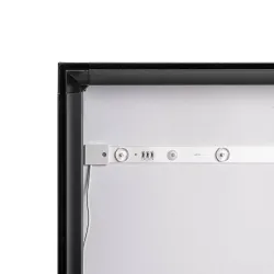 Brightbox Simple - Toile tendue sur cadre Noir-Toile tendue sur cadre Altumis