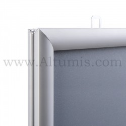 Cadre Clic-Clac d'affichage - Profil 25mm double face en Aluminium anodisé