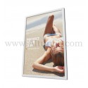 25mm White RAL9003 Snap frame profile