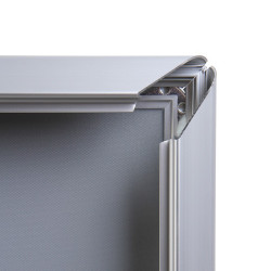 Cadre Clic-Clac d'affichage Profil 44mm. Angle biseauté ouvert. Altumis