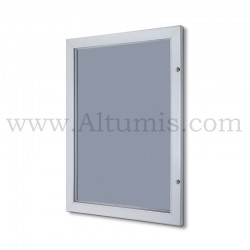Lockable Poster Case with plastic backwall