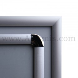 Cadre Clic-Clac d'affichage - Profil 25mm en Aluminium