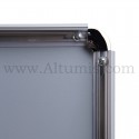 Cadre Clic-Clac Profil 25mm. Angle arrondi. Profil Aluminium avec anodisation. Altumis