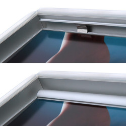 Vitrine d'affichage extérieure lumineuse (LED) : Poster. Altumis