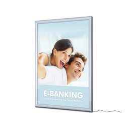 Cadre d'affichage LED Double face