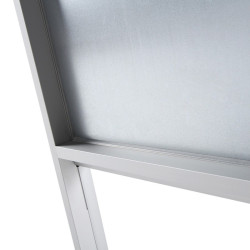 Stop-trottoir chevalet PRIME pour l'affichage. Altumis