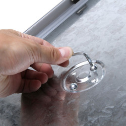 Porte menu incliné sur pied A2 standard