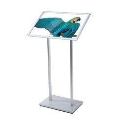Porte menu incliné sur pied A2 standard