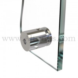 Mirror finish Stainless Steel Standoff Dia. 15 / L. 15