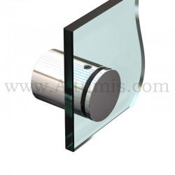 Mirror finish Stainless Steel Standoff Ø 15 / L. 25