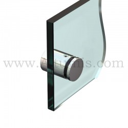 Mirror finish Stainless Steel Standoff Dia. 24 / L. 25