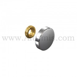 Stainless Steel Screw Cover Cap Ø 24 mm