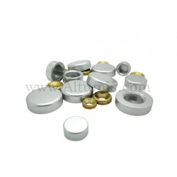 Stainless Steel Screw Cover Cap Ø 24 mm