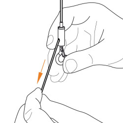 Kit Smart support suspendu 6 avec câble M6 - Lot 10 pièces