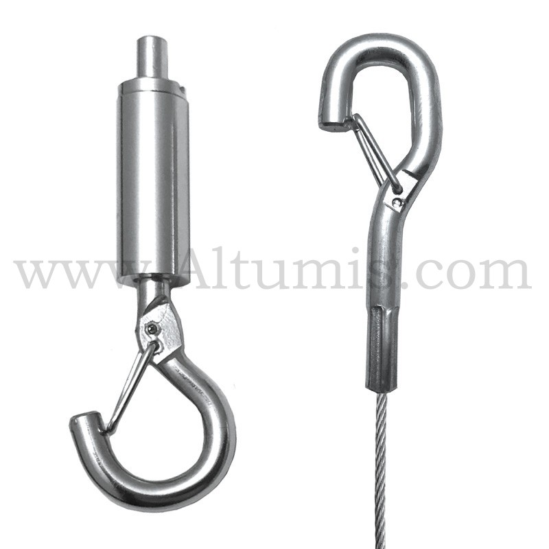 Kit Smart Hook with end fixing hook cable - Lot 10 pièces