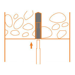 Kit Smart support suspendu 6 avec câble M6 - Lot 10 pièces