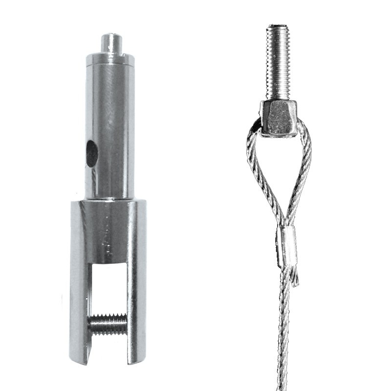 Kit Smart support suspendu 6 avec câble M6 - Lot 10 pièces