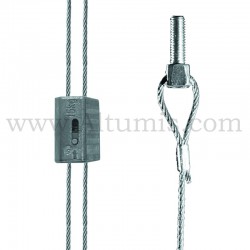 kit câble de suspension FC15 avec câble embout M6. FitCable