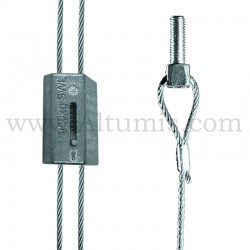Kit câble de suspension FC50 avec câble embout M6. FitCable