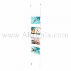 Colonne A4 Horizontal - Kit Sol-Plafond