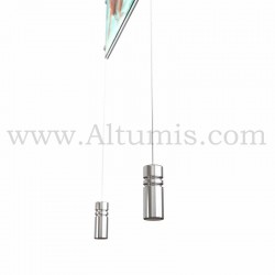 Colonne porte-affiche Mixte / Kit câble suspendu Lest - Câble diamètre 1,5 mm