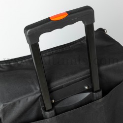 Pop-Up Magnetic pour exposition avec valise souple de transport avec roulette