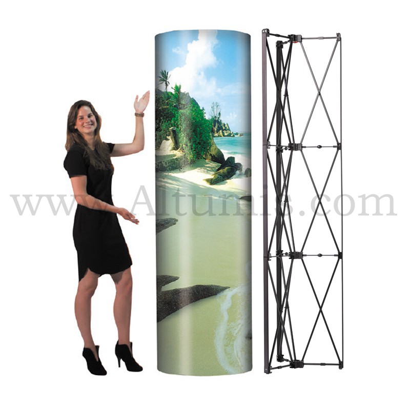 Pop-Up Magnetic Tower est le produit idéal pour les expositions, salons, congrès, foires