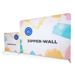 Connecteur pour Zipper wall. En situation 01. Altumis