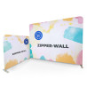 Connecteur pour Zipper wall. En situation 02. Altumis