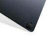 Piètement - Platine noir pour Beach Flag Alu & Fiber. 4 patins en caoutchouc. Altumis
