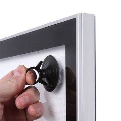 Cadre d'affichage intérieur : LED. Ouverture par ventouse - Altumis