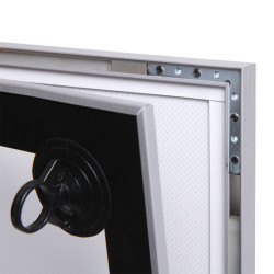 Cadre d'affichage intérieur : LED. Cadre en Aluminium - Altumis