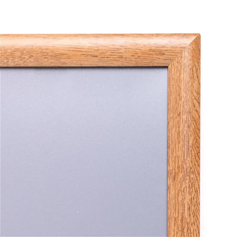 Cadre Clic-Clac d'affichage - Profil 25mm. finition Bois