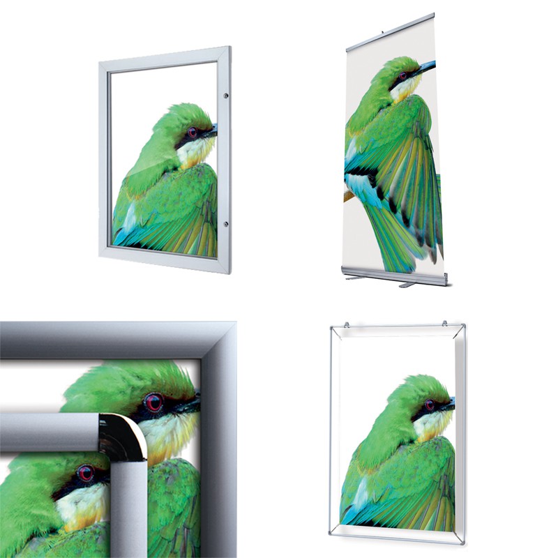 Snap frame or poster frame for your displays