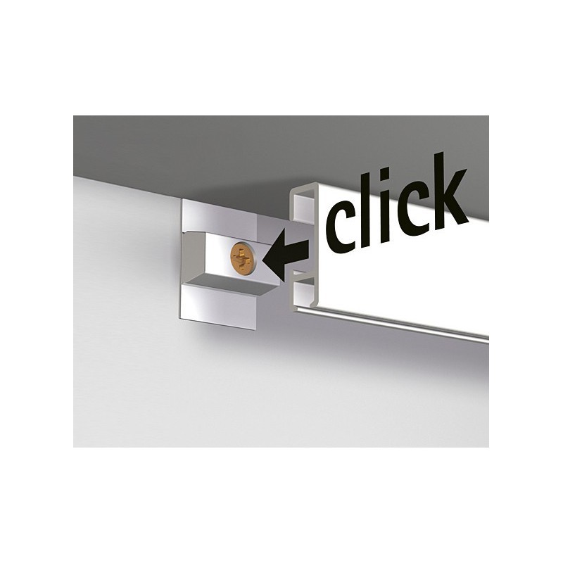 The Hanging Clic-rail : A invisible display system